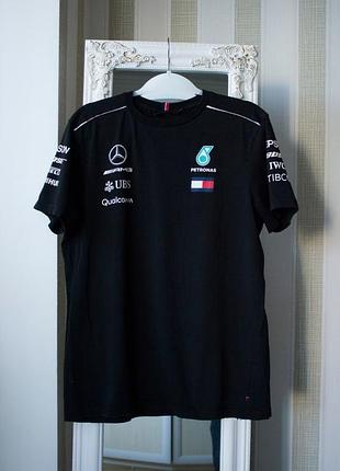 Мужская футболка mercedes benz petronas f1 оригинал new !