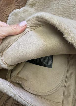 Хутряний жилет zara 10
