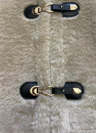 Хутряний жилет zara 5