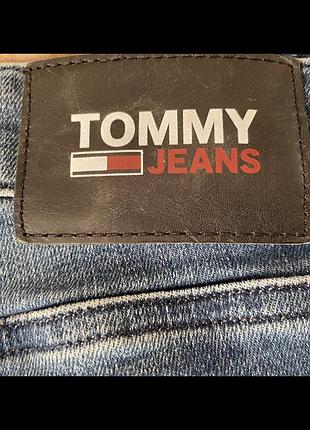 Джинси tommy hilfiger сині w34 l32 blue stretch