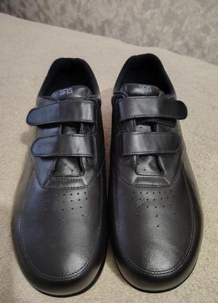 Туфлі унісекс sas shoes чорні, 43 розмір