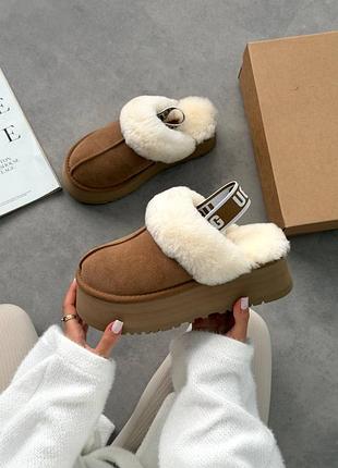 Ugg funkette slipper chestnut 2
