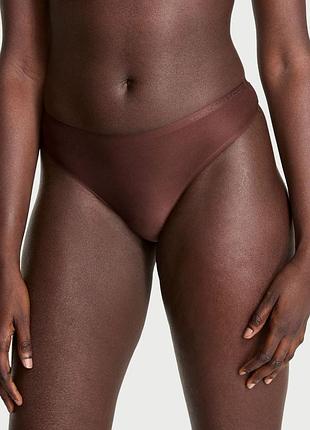 Гладкие трусики тонг flex victoria's secret с логотипом