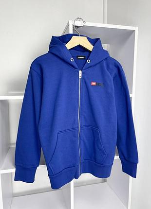 Diesel denim division размер s синее зип худи с логотипом на спине у2k кофта свитшот jaded london carhartt the north face levis ecko south pole