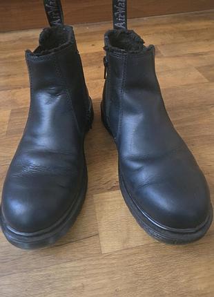 Ботинки /dr. martens/ кожаные