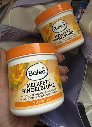 Крем для тіла balea melkfett ringelblume захисний з екстрактом календули для сухої шкіри