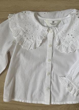 Блузка h&m, 110 см, 4 роки 7