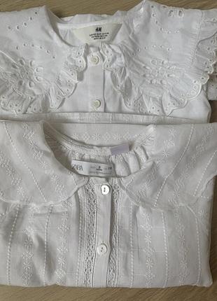 Блузка h&m, 110 см, 4 роки 9