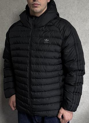 Куртка чоловіча adidas originals trefoil puffer, розмір xl-xxl