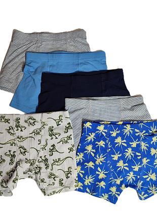 Дитячі боксери боксерки труси 5-6 років primark
