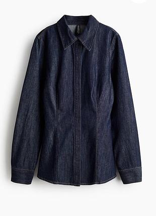 Сорочка джинсова h&m