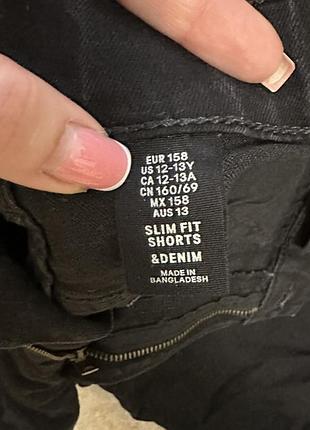 Шорти h&m, розмір eu 158 / us 12–13y. 3