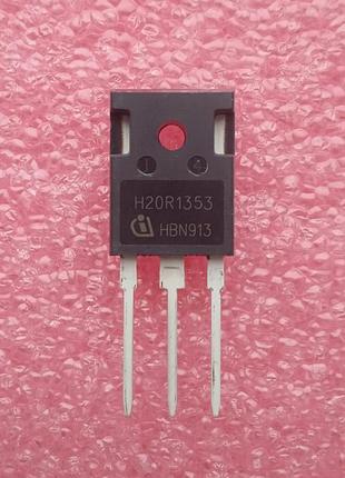 Транзистор ihw20n135r3 h20r1353 to-247 igbt with diode 1350v 20a