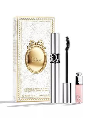 Dior подарунковий набір туш та блиск