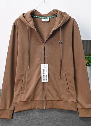Кофта на замку zip lacoste кардиган