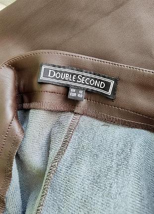 Шкіряна спідниця  double second 4