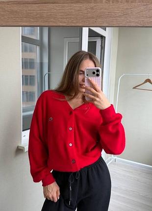 Вінтажний кардиган lacoste кофта светр