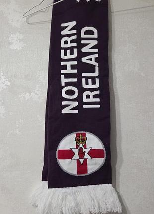 Шарф фиолетой двойной - northern ireland england 2022