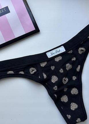 Трусики, труси стрінги лого victoria secret оригінал, вікторія сікрет pink розмір s нові
