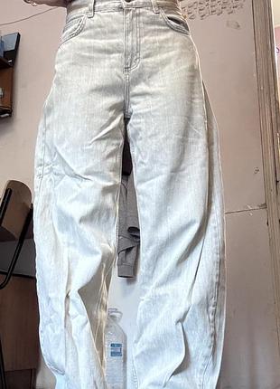 Джинси baggy balloon bershka