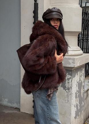 Шуба тепла zara 7