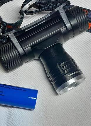 Потужний налобний ліхтарик police, фокусування променю, ліхтар для рибальства, туризму, велоспорту, ремонту, пошуковий, usb зарядка