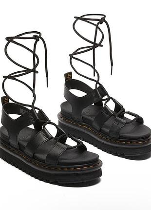 Босоніжки жіночі dr. martens nartilla чорні