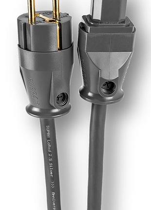 Шнур мережі supra lorad 2.5 spc cs-eu/angled 1м