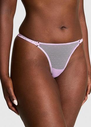 Женские трусики стринги victoria’s secret pink