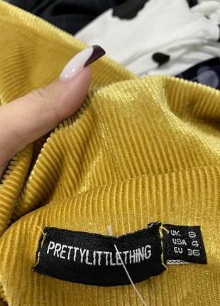 Вельаетова куртка prettylittlething 3