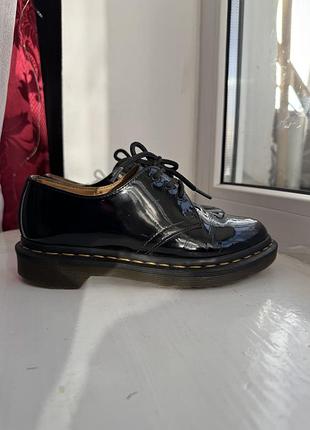 Dr martens 1461 туфлі шкіряні лаковані