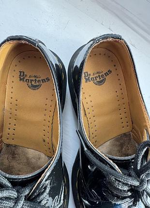 Dr martens 1461 туфлі шкіряні лаковані 5