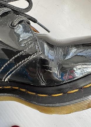 Dr martens 1461 туфлі шкіряні лаковані 8