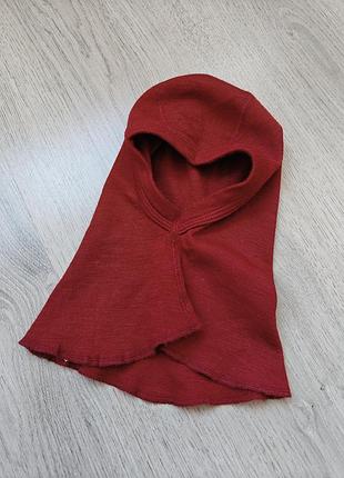 Дитяча вовняна балаклава, підшапник 3
