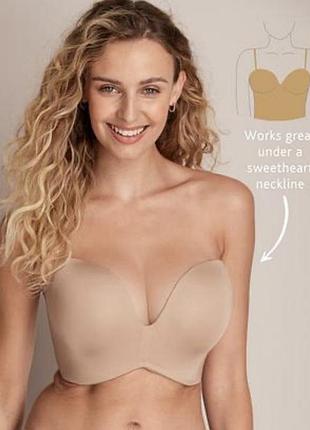 Легендарний бюстгальтер wonderbra 65hh/30f балконет