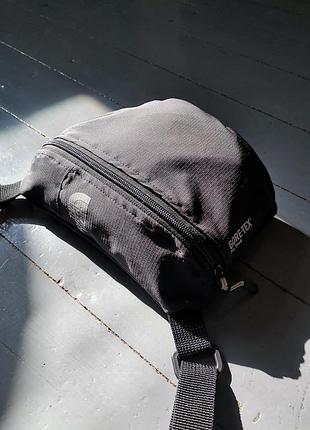 Upcycling сумка the north face gore-tex pro бананка через плече salomon трекінгова