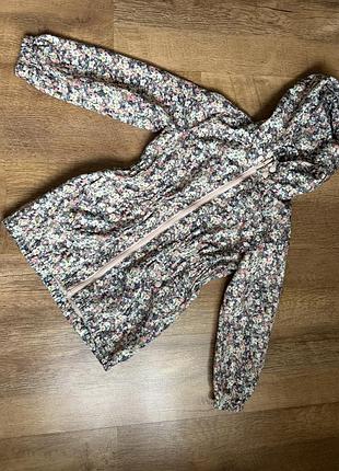 Ветровка h&m 128-134 утепленная