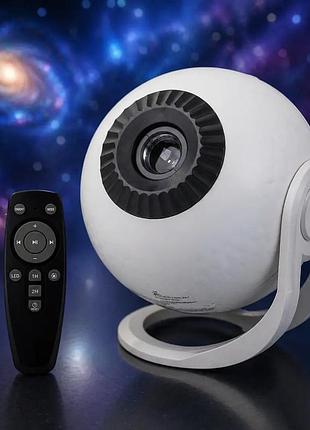 Проектор звездного неба galaxy projector 12 слайдов с пультом g6879