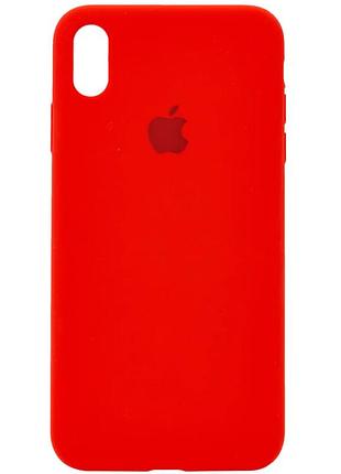 Чехол iphone xr червоний