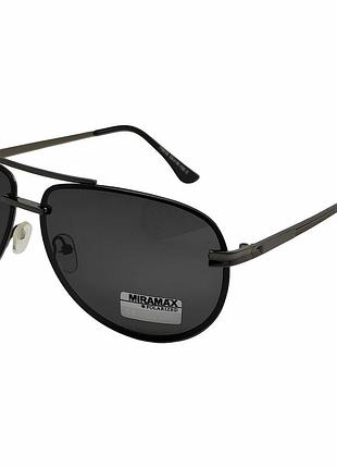 Поляризованные солнцезащитные очки 9018 miramax polarized темная сталь