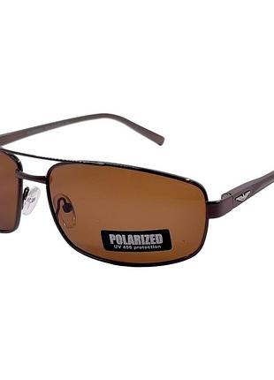 Поляризовані сонцезахисні окуляри polarized 316 коричневі