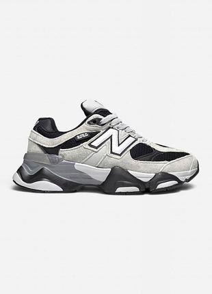 Женские кроссовки new balance 9060 gore-tex grey/black/smb+ 🔗