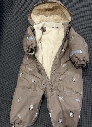 Зимовий комбінезон h&m, розмір 80