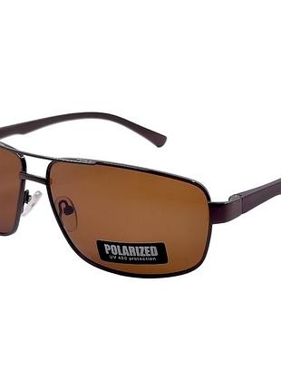 Поляризовані сонцезахисні окуляри polarized 7001 коричневі