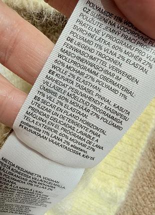 Мохеровий светр оверсайз h&m р.l-xl 5