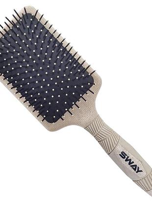 Масажна щітка для волосся sway eco organic sandy 130 150 nat