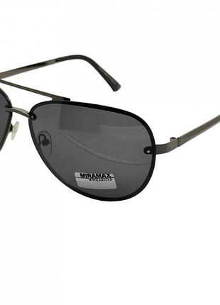 Поляризованные солнцезащитные очки 9019 miramax polarized темная сталь