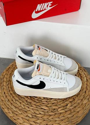 Кроссовки nike blazer low platform 5
