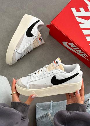 Кросівки nike blazer low platform