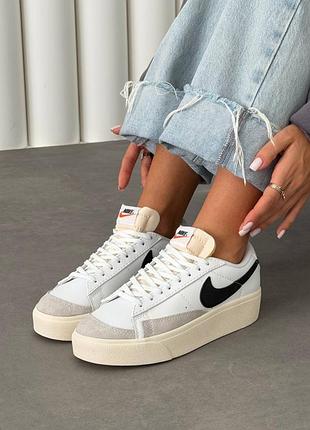 Кроссовки nike blazer low platform 8